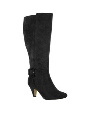 Bella Vita Troy Ii Bootie Wide Calf Tall Dress Boots Lion702 - Black