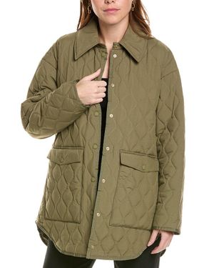 Patrizia Pepe Quilted Jacket - Green