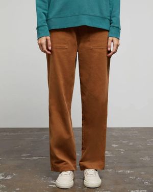 Onia Wide Leg Corduroy Carpenter Pant - Multicolor