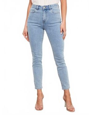 Charlie b Claudia Slim Leg Jeans - Blue