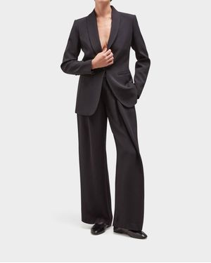 Careste Anastasia Silk Blazer - Black