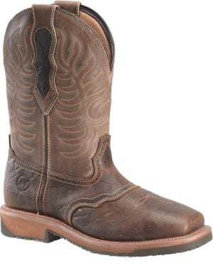 Double H Boot Highland (Wide Width) - Brown