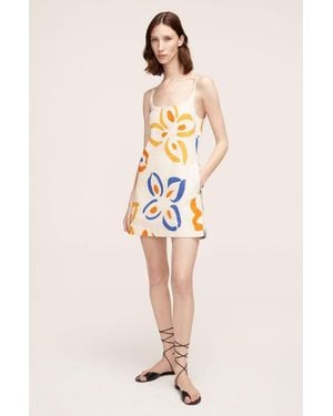 Rebecca Taylor Flame Fleur Skirted Romper - Natural
