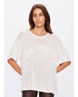 The Upside Knitted Sammi Tee - White