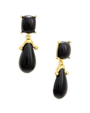 Trina Turk Castlecliff Boulder Earrings - Black