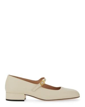 Bally Classic Mary Jane Pumps - Natural