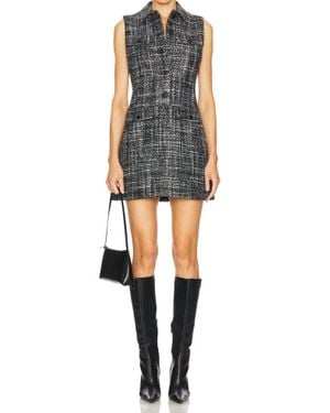 Theory Collared Mini Dress - Multicolor