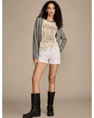 Lucky Brand Mid Rise Ava Short - Natural