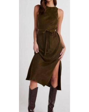 Bella Dahl Tank Slip Dress - Green