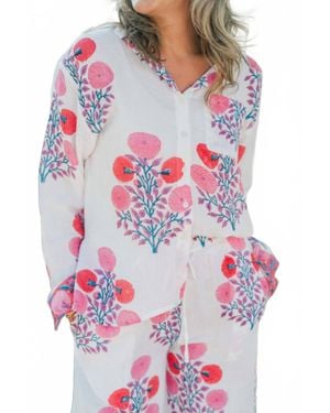 Victoria Dunn Millie Blouse - Orange