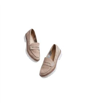 Jellypop Lug Loafer Shoes - White