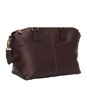 Le Donne Leather Esperanto Satchel - Black