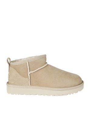 UGG W Classic Ultra Mini Boots - Natural