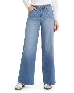 1822 Denim High Rise Wide Leg Jeans - Blue