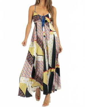Olivaceous Zoey Maxi Dress - White