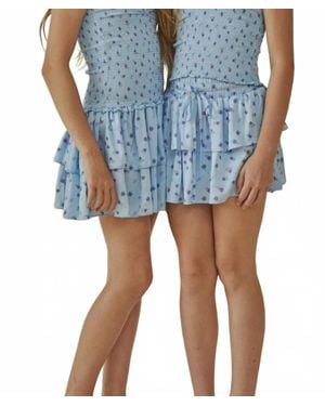 Theme Kids Willow Satin Skort - Blue