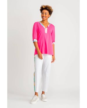 Berek Tie Dye Mixer Top - Pink