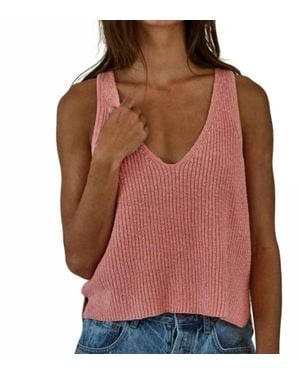 By Together Amai Sweater Tank - Red