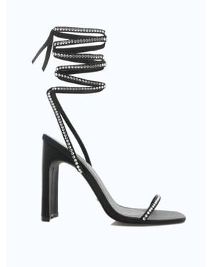 Billini Haleigh Wrap Heel Sandal - White