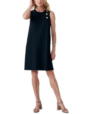 J.McLaughlin Shea Wool-Blend Dress - Blue