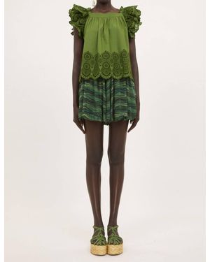 Ulla Johnson Alina Short - Green
