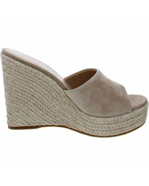 Veronica Beard Suede Espadrilles - Gray