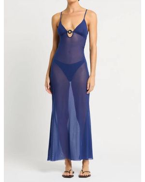 Bondeye Cindy Ring Maxi Dress - Blue