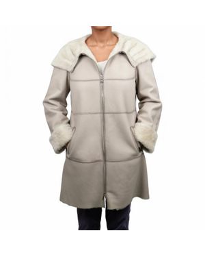 Lusso Beni Node Coat - Gray