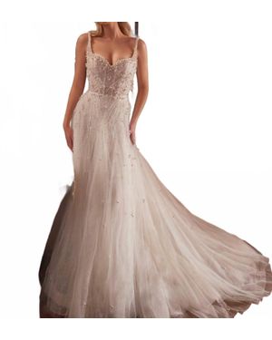 L'Amour by Calla Blanche Atarah Wedding Dress - Brown