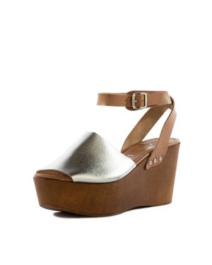 Seychelles Forward Wedge Sandal - Brown