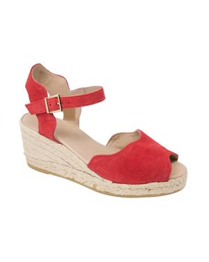 Eric Michael Lupa Scallop Wedge - Red