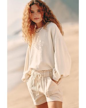 Electric and Rose Balloon Sweatshirt - Natural