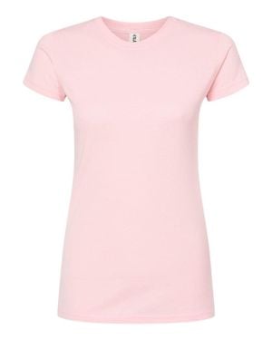 Tultex Slim Fit Fine Jersey T-Shirt - Pink