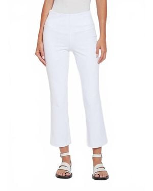 Lyssé Baby Bootcut Ankle Denim Jeans - White