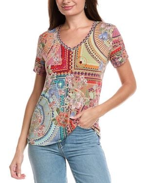 Johnny Was Janie Favorite Top - Red
