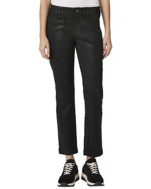 PAIGE Mayslie Straight Leg Jogger Jean - Black