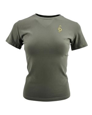 Madison Maison Music Is The Answer T-Shirt - Green