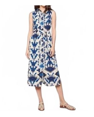 Vilagallo Livia Shirtdress - Blue