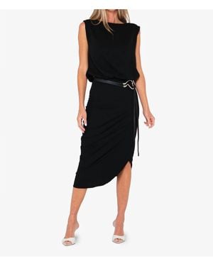 JBQ Italia Sleeveless Dress - Black