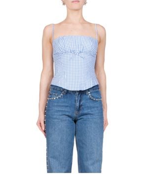 Sandy Liang Hotaru Top - Blue