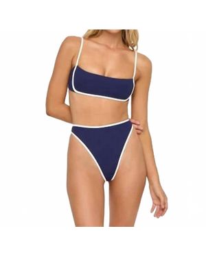LSPACE Nora Bitsy Bikini Bottom - Blue