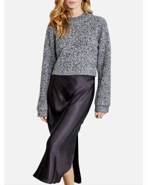 DH New York Roz Sweater Dress - Gray
