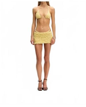 Selia Richwood Lia Mini Skirt - Yellow