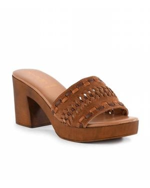 Seychelles Bohemian Spirit High Heel Sandals - Brown