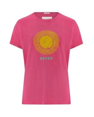 Mother The Sinful Tee, Baked - Pink