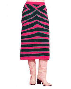 Alden Adair Vivian Skirt - Red