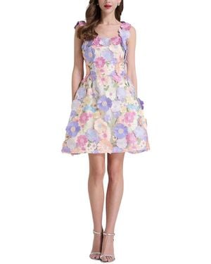 LEON GORI Mini Dress - Purple