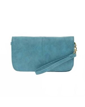 Joy Susan Mia Crossbody Clutch - Blue