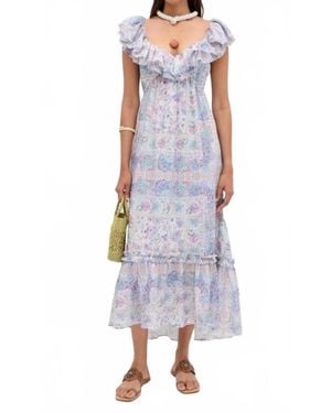 RIXO London Valaria Dress - Purple