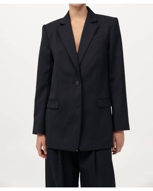 St. Agni Split Back Blazer - Blue